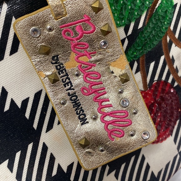 Betseyville by Betsey Johnson sequin cherry bag - Picture 3 of 9